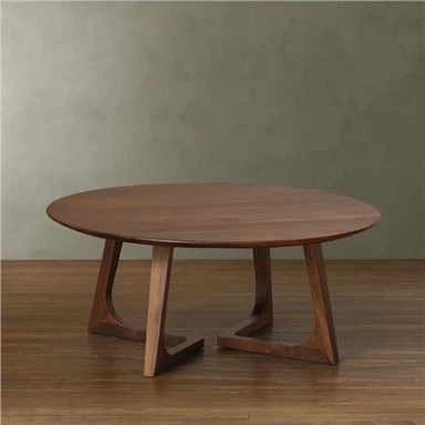 Клееная чайная столешница из черного ореха